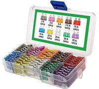 100Pcs Profile Small Size Mini Blade Fuse Assortment Set Auto Car Truck 2A 3A 5A 7.5A 10A 15A 20A 25A 30A 35A 32V Fuse Box Protected circuits