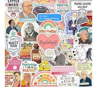 100Pcs Psychology Stickers for Laptop, for Water Botttle - Funny Psychologist Stickers for Therapist - Psychology Party Favors - Gift for Women & Men