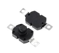 100PCS Push Button Switch 1712KD 30V 1A Flashlight LOCK 17X12X9.5MM Table lamp Controls Switches