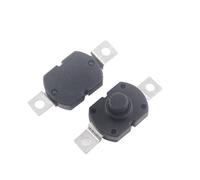 100PCS Push Button Switch 1712KD 30V 1A Flashlight Switch LOCK 17X12X9.5MM Table lamp Switch Flashlight Button ON-OFF IDGTTLDF