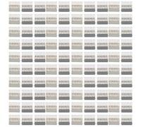 100Pcs Push Wire Wiring Connector, Compact Quick Connect Terminal Block with Test Hole, Flame - Retardant PC Housing for Hard and Soft Wires, PCT - 106/108 for Ceiling Light Switch (PCT-108)
