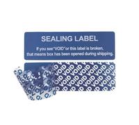 100Pcs PVC Tamper Evident Labels Showing Void for High Value Product Sealing Void Effect in Multiple Size for Security Seals and Product Protections