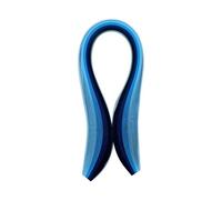 100Pcs Quilling Paper Strips, Gradient Quilling Paper Set Quilling Strips with Length 54cm Width 5mm for DIY Arts and Crafts, Blue