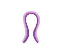 100Pcs Quilling Paper Strips, Gradient Quilling Paper Set Quilling Strips with Length 54cm Width 5mm for DIY Arts and Crafts, Purple