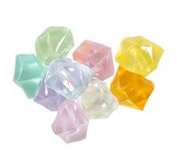 100pcs Resin Mini Fruit Snacks Slime Charms Mixed Set Handicrafts Accessories DIY Miniature Scene Layout Micro Home Decoration