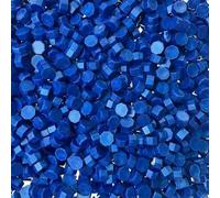 100pcs Retro Octagon Sealing Wax Beads Seal Stamp Beaded for Wedding Vintage Craft Decor Card Making Tools(Ocean Blue)