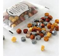 100Pcs Retro Sealing Wax Seal Stamp Wax Beads for Envelope Letter Birthday Wedding Invitation Scrapbook DIY Vintage Craft Supply(4)