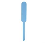 100pcs Reusable Garden Plant Tags Plastic Labels for Marking Transplants and Propagation Projects in All Settings (light blue)