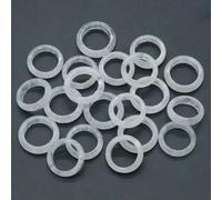 100pcs Ring Jewelry Natural White Crystal Stone Gemstone Rings Lots
