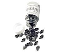 100pcs Road Bike Crim Plug Replacement Cycling Bicycle Wheel Plug Mountain Bike Tire Pad Steel Ring Hole Plug