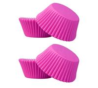 100pcs Rose Red Cupcake Cases Paper Baking Cups, Rose Red Muffin Cases for Baking - Muffin & Cupcake Liners Wrappers Cases, Cupcake Decorations Supplies for Holiday,Girls Birthday,Wedding,Hen Party