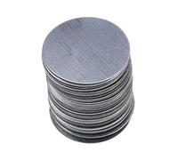 100pcs round Adhesive Iron Plates Metal Makeup Tool for Women