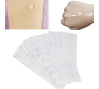 100pcs Round Bandaids, Waterproof Breathable Skin Color Spot Bandages Coverlet Bandages Face Bandaids Mini Bandaids for Needle Holes