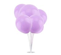 100pcs Round Latex Balloons, Colorful Party Decorations, Pink, Birthday and Wedding Set - Vibrant Colors, Easy to Hang, Ideal for Celebrations (Purple)