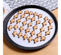 100pcs Round Parchment Paper Baking Liners for Cake Pans, Air Fryer, BBQ, Oven or Microwave Use, Non-Stick Greaseproof Circles Heat Resistant to 446°F in White, Sizes 6/8/10 Inch(6 in)