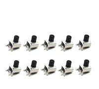 100Pcs RV09 Horizontal Potentiometers Short Handle 1K/2K/5K/10K/50K/100K/1M 0932 Adjustable Single Turn Rotary Resistor Switches Specialised accessories (Size : 2K Ohm)