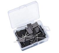 100Pcs Safe Rounded Head Styles Thumbtacks Marker Pins Set Color Coded Push for Easy Sorting and Identification Multicolor Marking
