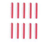 100pcs Safety Bar Pins with Adhesive Safety Pins DIY ID Badge Name Tags Crafting Parts (White, Size)