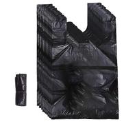 100Pcs Sanitary disposal bags,stoma black disposal bags scented,small black bin bags,Women Sanitary Disposal Bin Bags Small Bin Liners for Bathroom Sanitary Napkin Rubbish