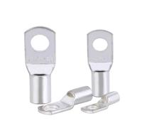 100pcs SC Type Wire Nose Terminals - Bare Copper Block Cable Lugs for Reliable Electrical Connections(SC6-6)