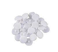 100Pcs Screw Hole Cover,3mm Screw Cover Caps,Round Hole Screw Head Protection Cap (White-S)