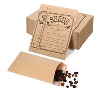 100PCS Seed Envelopes, Small Brown Envelopes, Seed Packets