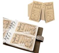 100Pcs Seed Packets Envelopes, Resealable Self-Sealing Seed Storage Organizers Seed Saving Envelopes, Garden Seed Bags Seed Storage Envelope for Vegetable, 100 Grid Seed Collection Book (Brown Book).