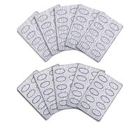 100PCS Self-Adhesive Nail Sandpaper (180/240 Grit) - Manicure Pedicure Refills for Cuticle Care - Fits Cuticle Pusher Pen & Nail Drill Machines