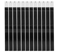 100pcs Self Adhesive Paper Napkin Rings for Table Settings, Black
