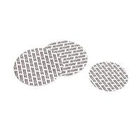 100pcs Self Adhesive Pressure Sensitive Seals Cap Liners - Foam Cap Torque Tamper Resistant Seals Safety for Round Cosmetic Bottle, Glass & Plastic Bottles Jar Lid Canning Vial Containers (Dia 6.8cm)