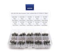 100Pcs/Set 5x20mm Quick Blow Glass Tube Fuse 0.2A0.5A 1A 2A 3A 5A 8A 10A 15A 20A Assorted BoxedKits Fast-Blow Glass Fuses Protected circuits (Color : 100pcs Boxed)