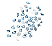100Pcs/set Elegant Rhinestones 3D Art Crystal Rhinestones Tips Decorations Crystal 3D Nails Charm Manicure