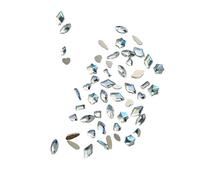 100Pcs/set Elegant Rhinestones 3D Crystal Rhinestones Tips Decorations Crystal 3D Nails Charm Manicure