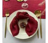 100PCS Sewing Cloth Napkins 30x30cm Cotton Factory Fabric Serviette Gauze Table Towels Wedding Decoration