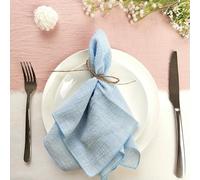 100PCS Sewing Cloth Napkins 30x30cm Cotton Factory Fabric Serviette Gauze Table Towels Wedding Decoration