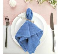 100PCS Sewing Cloth Napkins 30x30cm Cotton Factory Fabric Serviette Gauze Table Towels Wedding Decoration