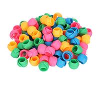 100Pcs Sewing Embroidery Bobbin Thread Holders Thread Clips Holder Bobbin Clips Peels Thread Spool Huggers for Embroidery Quilting and Sewing Thread