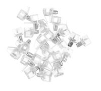 100pcs Shelf Support Peg Easy Install for Cabinet and Bookcase | Iron and Plastic Build, Smooth Surface without Burrs, Replace Missing Pegs, Adjust Shelf Height