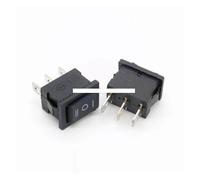 100PCS Ship Type Switch 15 * 21mm 3PIN ON/OFF/ON Rocker Switch 6A/250V 10A/125V 15X21 RUAJOGYNVM