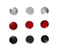100pcs Shutters Camera Shutter Release Button Black Red Silver Flat Convex Concave