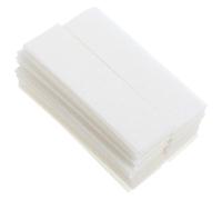 100Pcs Silicone Gel Sticky Patches, White Non-Woven Fixing Tape | Cuttable Breathable Adhesive, Reusable Patch for Metal and Plastic Pipes, Offices, Homes, Skin Contact Use