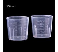 100Pcs Silicone Measuring Cups for Resin Mixing Cups Resin Tools Disposable Measuring Mixing Tool for 30ML Epoxy