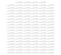 100Pcs Silicone Tweezer Protective Covers Soft Tip Sleeves for Nail Clippers and Tweezers Safe and Convenient Tool for Home Use