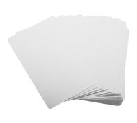 100pcs Silver Aluminum Alloy Blank Business Cards for Engraving