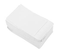 100pcs Small Plain Paper Envelopes with Neatly Cut Flap White | Classic Smooth Paper Finish, Universal Use for Event Planning and Banquets, Small Size for Secure Storage