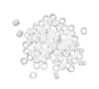 100Pcs Small Poultry Pigeon Leg Rings, 10 Colors, Plastic Pigeon Clips, Pet Bird Supplies
