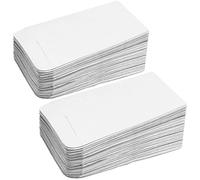 100Pcs Small White Seed Envelopes - Mini Kraft Paper Packets for Coins, Wages, Beads or Stamps (10x6cm/3.9x2.4inch)
