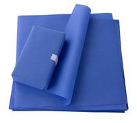 100PCs SMMS Sterilization Wrap Sheet 15" x 15" by VASTMED | Blue Autoclave Non-Woven 60g Sterilization Wrap for Surgical Instruments | Non-Sterile Sterilization with Steam & EO
