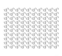 100Pcs Solar Panel Water Drain Clip, Stainless Steel Solar Panel Mud Removal Clamp For Solar Panel Frames(35mm)