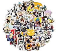 100pcs Soul Eater Anime Stickers Cartoon Graffiti Decal Toy for Children DIY Waterproof Laptop Luggage Phone Helmet Sticker